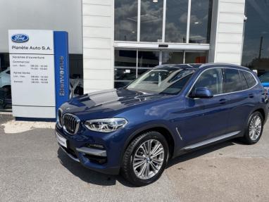 Voir le détail de l'offre de cette BMW X3 xDrive30dA 286ch Luxury de 2021 en vente à partir de 611.13 €  / mois