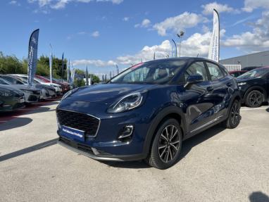 Voir le détail de l'offre de cette FORD Puma 1.0 Flexifuel 125ch S&S mHEV Titanium de 2021 en vente à partir de 204.17 €  / mois