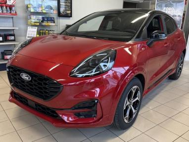 Voir le détail de l'offre de cette FORD Puma 1.0 EcoBoost Hybrid 125ch ST Line S&S Powershift de 2024 en vente à partir de 28 700 € 