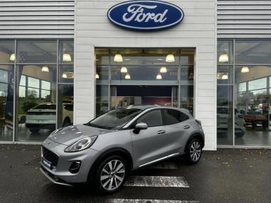 Voir le détail de l'offre de cette FORD Puma 1.0 Flexifuel 125ch Titanium X de 2021 en vente à partir de 224.69 €  / mois