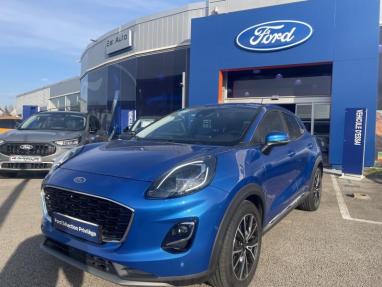 Voir le détail de l'offre de cette FORD Puma 1.0 EcoBoost 125ch mHEV Titanium 6cv de 2022 en vente à partir de 200.37 €  / mois