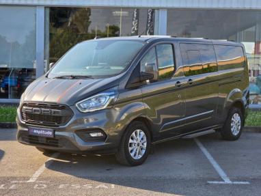 Voir le détail de l'offre de cette FORD Transit Custom Fg 320 L2H1 2.0 EcoBlue 170 S&S Cabine Approfondie Limited BVA6 7cv de 2023 en vente à partir de 485.68 €  / mois