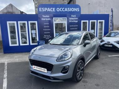 Voir le détail de l'offre de cette FORD Puma 1.0 EcoBoost 125ch S&S mHEV Titanium Powershift de 2022 en vente à partir de 199.71 €  / mois