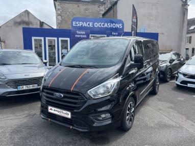 Voir le détail de l'offre de cette FORD Transit Custom Fg 320 L1H1 2.0 EcoBlue 170 S&S Cabine Approfondie Sport BVA6 de 2023 en vente à partir de 437.84 €  / mois