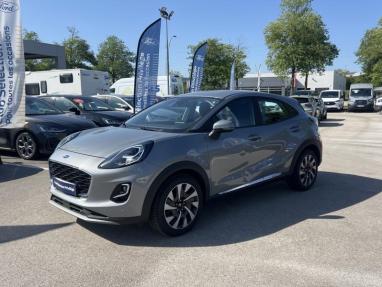 Voir le détail de l'offre de cette FORD Puma 1.0 Flexifuel 125ch S&S mHEV Titanium Business de 2024 en vente à partir de 223.75 €  / mois