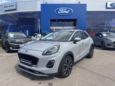 Voir le détail de l'offre de cette FORD Puma 1.0 EcoBoost 125ch mHEV Titanium 6cv de 2021 en vente à partir de 205.35 €  / mois