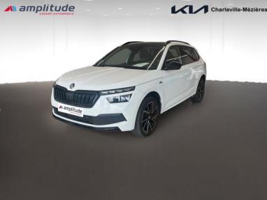 Voir le détail de l'offre de cette SKODA Kamiq 1.0 TSI Evo 110ch Monte-Carlo de 2023 en vente à partir de 23 299 €