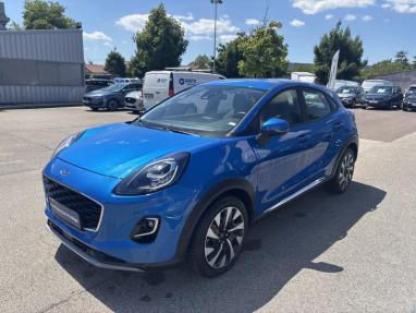 Voir le détail de l'offre de cette FORD Puma 1.0 Flexifuel 125ch S&S mHEV Titanium Business de 2024 en vente à partir de 223.71 € / mois