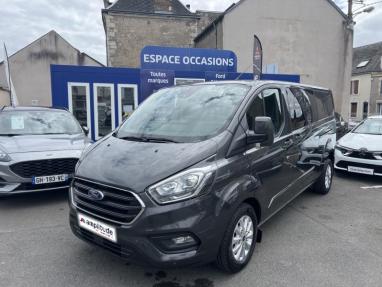 Voir le détail de l'offre de cette FORD Transit Custom Fg 320 L1H1 2.0 EcoBlue 170 S&S Cabine Approfondie Limited BVA6 7cv de 2023 en vente à partir de 445.05 €  / mois