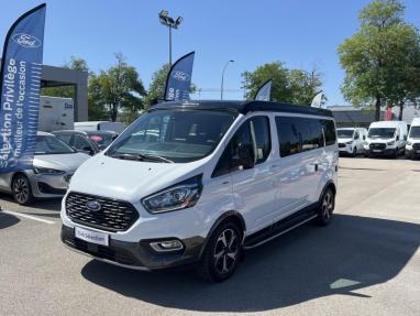 Voir le détail de l'offre de cette FORD Transit CustomNugget 320 L2H1 2.0 EcoBlue 150ch Active BVA8 de 2025 en vente à partir de 652.3 €  / mois