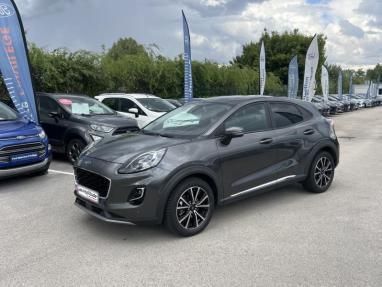 Voir le détail de l'offre de cette FORD Puma 1.0 Flexifuel 125ch S&S mHEV Titanium de 2022 en vente à partir de 196.39 €  / mois