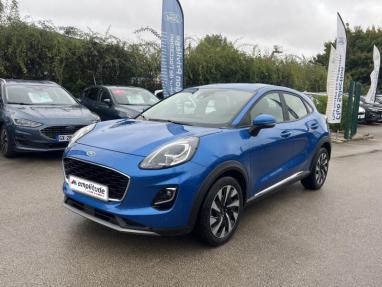 Voir le détail de l'offre de cette FORD Puma 1.0 Flexifuel 125ch S&S mHEV Titanium Business de 2024 en vente à partir de 229.07 € / mois