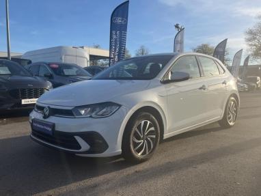 Voir le détail de l'offre de cette VOLKSWAGEN Polo 1.0 TSI 95ch Life de 2023 en vente à partir de 154.97 €  / mois