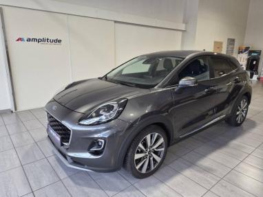 Voir le détail de l'offre de cette FORD Puma 1.0 EcoBoost 125 ch mHEV Titanium X 6cv de 2021 en vente à partir de 181.67 €  / mois